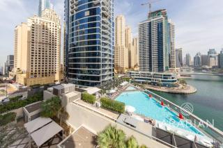 Exclusive Newly Renovated 1BR full Marina views - Dubai - 7