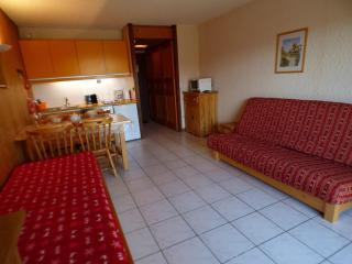 Studio cosy avec terrasse aux Saisies, proche pistes et centre, 3 pers. - FR-1-594-171 - 1