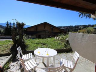 Studio cosy avec terrasse aux Saisies, proche pistes et centre, 3 pers. - FR-1-594-171 - 2
