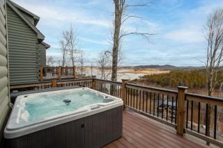 Chalet Amelia Lake View HotTub Fireplace Arcade - Dandridge - 9