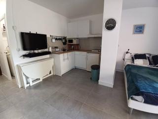 Studio 4 pers, terrasse, climatisation, parking inclus - Cannes - 7