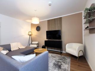 BohnApartments Haus Zocheblick - 2 kostenlose Parkplätze - sehr ruhig - 4 Schlafzimmer - Neubau - Vollausstattung - WLAN - Hoppegarten - 5