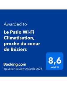 Le Patio, Climatisation Terrasse Wi-Fi Netflix 15 mn coeur de ville - Béziers - 8