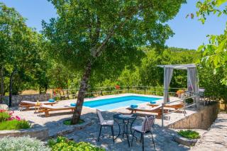 Villa Ognjistar in the hinterland of Makarska Riviera - Zmijavci - 7
