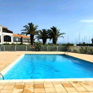 Spacieux Studio 3pers vue marina a St Cyprien - 8