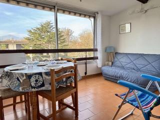 Studio rénové pour 4 pers avec piscine, tennis et parking privé à Argelès-sur-Mer, proche plage - FR-1-225-713 - Argelès-sur-Mer - 0