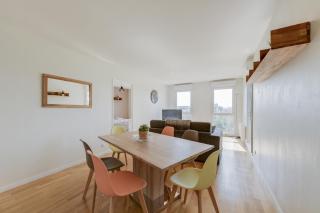 Chic apartment with superb view of the eiffel tower - Saint-Denis - 9