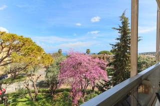 Beautiful flat with Sea View Terrace Pool Parking portative AC- BENAKEY - Antibes - 9