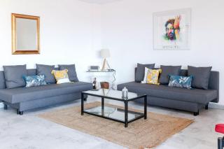 Beautiful flat with Sea View Terrace Pool Parking portative AC- BENAKEY - Antibes - 0