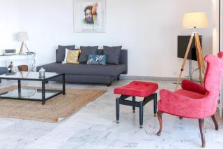 Beautiful flat with Sea View Terrace Pool Parking portative AC- BENAKEY - Antibes - 6