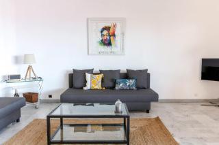 Beautiful flat with Sea View Terrace Pool Parking portative AC- BENAKEY - Antibes - 7