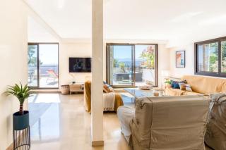 Appartement pour 6 avec Magnifique terrasse de 114m2 et vue panoramique - Nice - 6