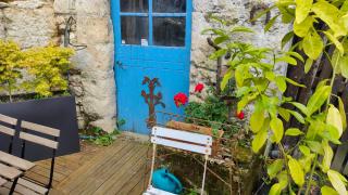 La Maison Bleue de Husseau Ancienne ferme semi-troglodytique 18e siècle - Montlouis-sur-Loire - 1