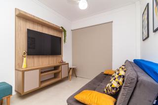 Aptos com excelente localização a 100m da PRAIA no Centro da Cidade com Garagem, Ar Condicionado, Portaria 24H - 4