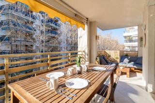 50mBeach-2room-Pool-wifi-BigTerrace-PortAvntura-AA10 - Salou - 9