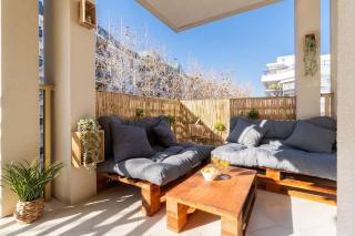 50mBeach-2room-Pool-wifi-BigTerrace-PortAvntura-AA10 - Salou - 4