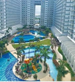 SHELL RESIDENCE C23 Shortwalk MOA Balcony poolview - Manila - 5