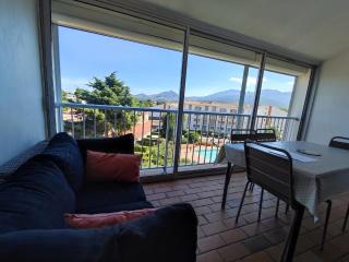 Duplex rénové 6 pers avec piscine, terrasse, parking à 400m de la plage - FR-1-776-17 - Argelès-sur-Mer - 0