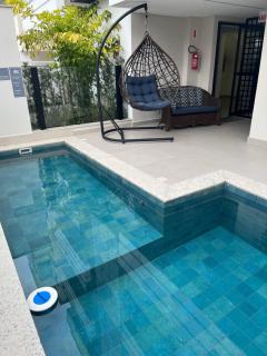 Apartamento com piscina a 100 metros da praia - 5