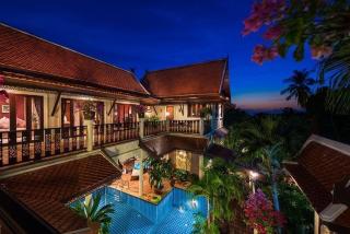 Baan Suvarnabhumi Villa entire 5 beds private pool on hill side - Amphoe Koksamui - 7