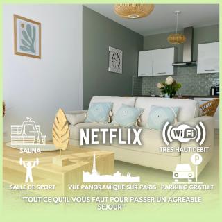 La Villa Perchée calme, sauna, parking privé - Saint-Prix - 6