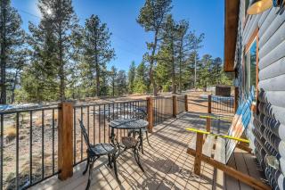 Rustic cabin charm w/ hot tub, arcade basketball - 5