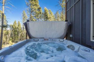 Rustic cabin charm w/ hot tub, arcade basketball - 2