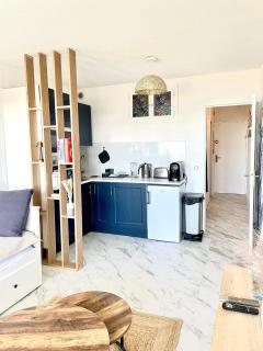 Vue mer, climatisation, 10 min des plages - Antibes - 7