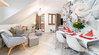 Komfortowy Apartament LOTOS z sauną, klimatyzacją i widokiem na Śnieżkę - Karpacz - 8
