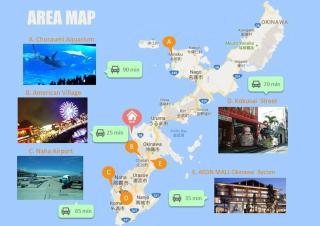 【観光地へのアクセス抜群】読谷村/1棟貸切/最大10名宿泊/駐車場2台/お風呂3つ/Wi-Fi - 1