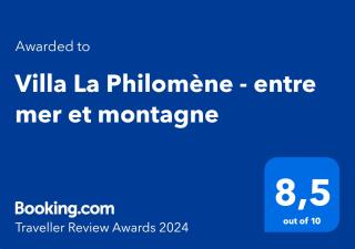 Villa La Philomène - entre mer et montagne - 1