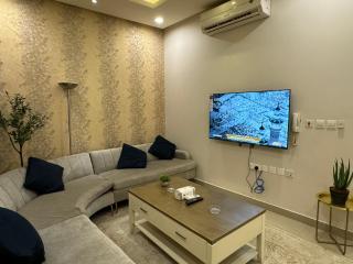 شقة غرفتين نوم وصالة النرجس 8 - Riad - 8