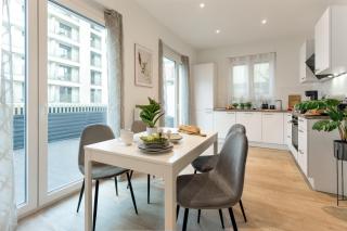 Rosenberg-Suites - Zentral, Stellplatz, große Terasse, Business & Privat - Heilbronn - 6