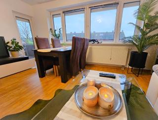 EcoCube 142 - Balkon, 3Zimmer, Schlafsofa, Waschmaschine, Backofen, 6Pers - Meppen - 7