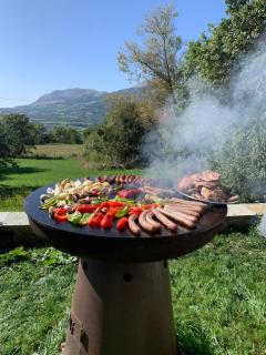 Maison La Chanette, vue montagne, grand jardin, charme, confort, calme, brasero, 10-12 pers - Saint-Julien-en-Champsaur - 7