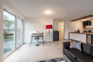 EXQUIS Luxus Apartment USM I Kamin I Terrasse I Parkplatz I Mercedes - Böblingen - 7