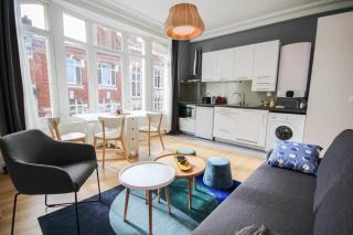 Fully-equipped apartment in city center + parking - Lille - 0