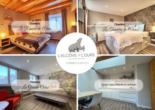 Le Repaire de l'Ours - L'Alcôve de l'Ours - Chambre cosy 2 pers - Dambach-la-Ville - 3