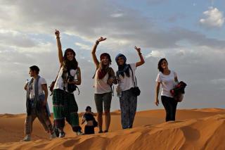 Moda Camp merzouga tours Quad Sunboarding ATV - 1