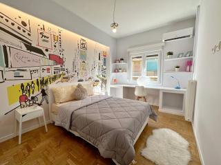 WSD Luxury New Stylish 2BD Apartment -Balcony with City View - Atene - 9