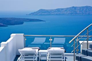 Venetian-Style Santorini Villa 1 Bedroom Villa Astroglia Beautiful Caldera Sea Views & Private Jacuzzi Fira - Fira - 1