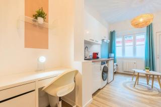 Studio near tram & Parc Barbieux, CHR + parking - Roubaix - 1