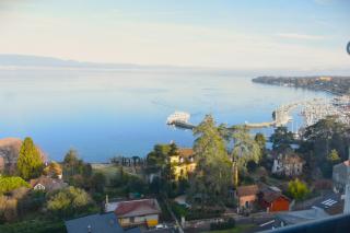 Chez Émilie, vue à 180 sur le Lac Léman - 0