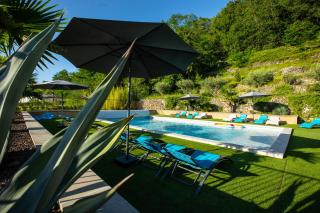 GÎTES DU MAS BEL'AIR ,PISCINE CHAUFFÉE - Rosières - 0