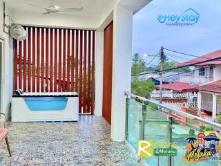 Klebang 4B3B-21Pax Pooltable KaraoK Jaccuzi TownArea - Kelebang Besar - 8