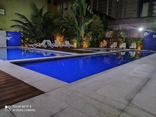 Flat Pitangueira com Piscina-Capitânia Varan - Guarujá - 3