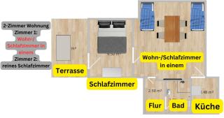 Ruhige Innenstadtlage mit Terrasse - Kassel - 9