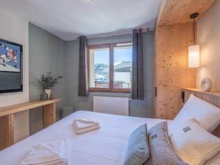 Charmant appartement 3 pièces proche des pistes avec balcon, cuisine équipée et garage à l'Alpe d'Huez. - FR-1-645-52 - Huez - 2