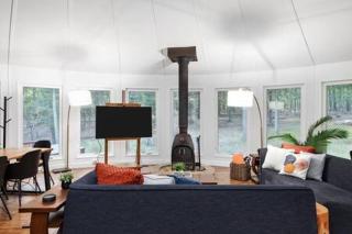 Cabin w hot tub & fire pit at The Woods Resort - 3