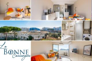 Cap sur le sud * Vue Mer * Clim * Parking * wifi * Couchant * - 9